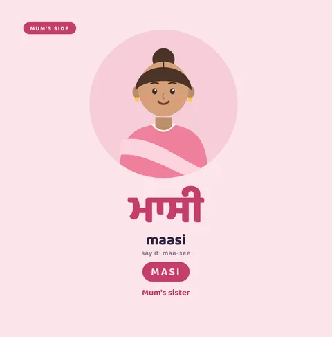 A page from inside My Punjabi Family